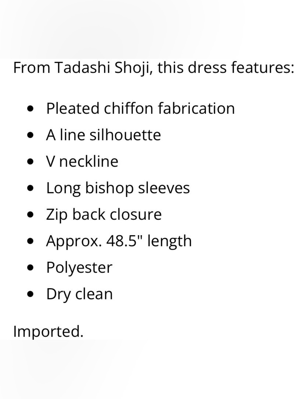 Tadashi Shoji Black Lace Pintuck Cocktail V-Neck Long Sleeve Midi Dress - Picture 13 of 13